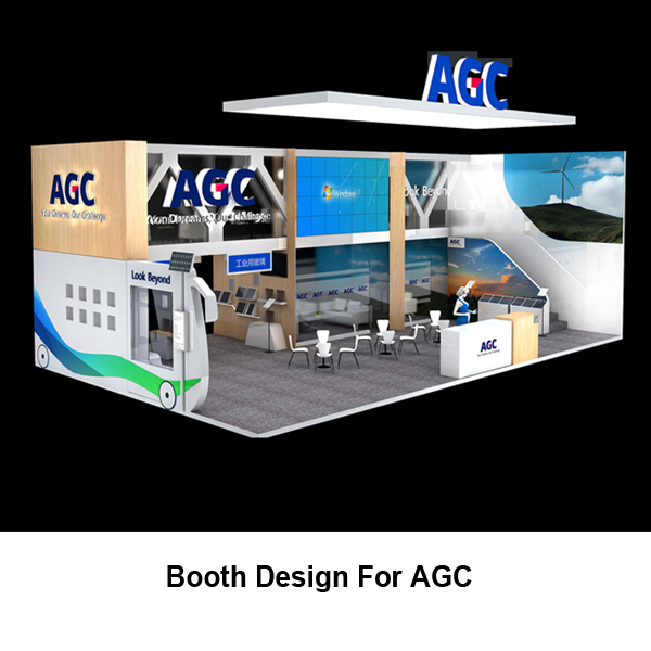 Exhibition Stand Design And Build For AGC-exhibition stand builder