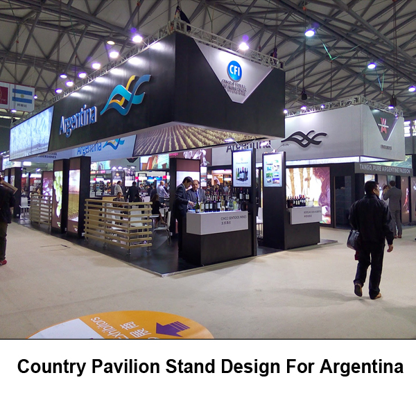 Country Pavilion Stand Design And Build For Argentina-exhibition stand builder