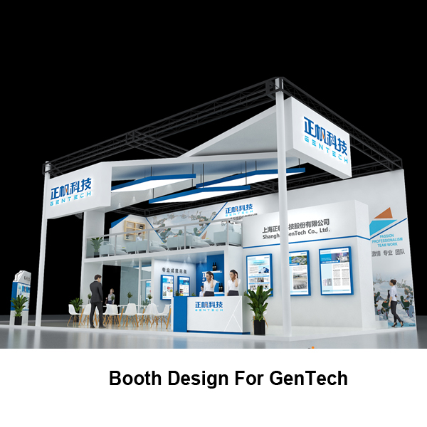 Exhibition Stand Design And Build For GenTech-exhibition stand builder