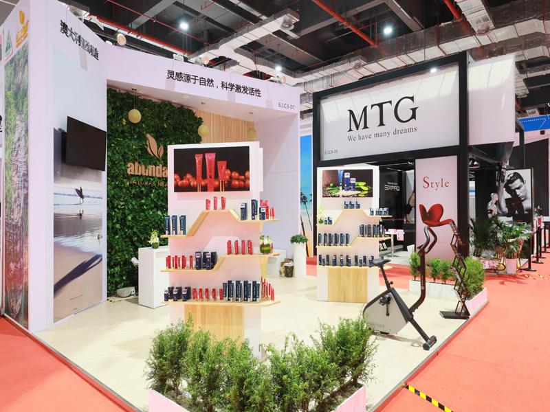 Custom Stand Design & Build For Cosmoprof Asia