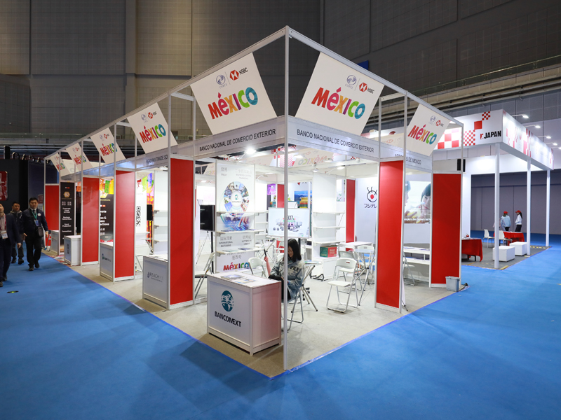 Country Pavilion Stand Design And Build For Mexico-exhibition stand builder